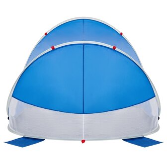 Strandtent pop-up waterdicht azuurblauw