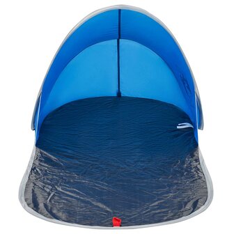 Strandtent pop-up waterdicht azuurblauw