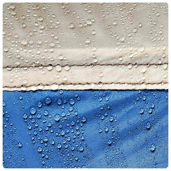 Strandtent waterdicht snelontgrendeling azuurblauw