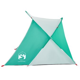 Strandtent 2-persoons pop-up waterdicht zeegroen