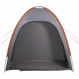 Opbergtent waterdicht grijs en oranje