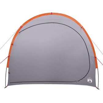 Opbergtent waterdicht grijs en oranje