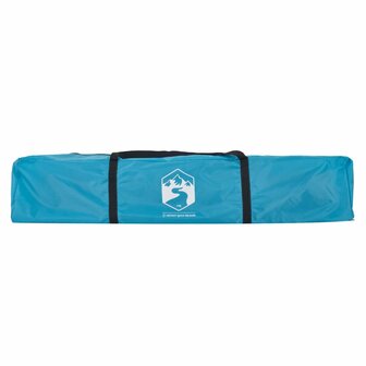 Koepeltent 3-persoons snelontgrendeling blauw