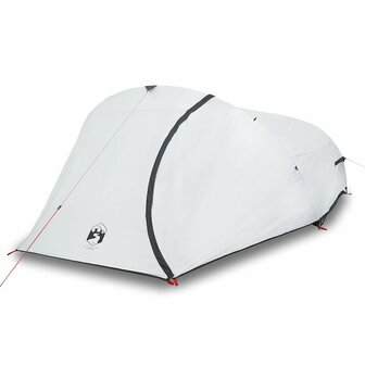 Koepeltent 4-persoons waterdicht verduisterend stof wit
