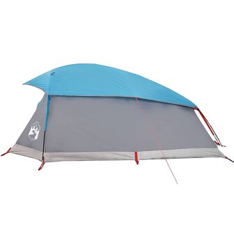 Koepeltent 1-persoons waterdicht blauw