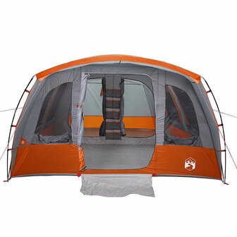 Tunneltent 8-persoons waterdicht grijs