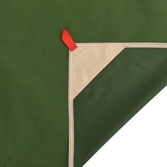 Picknickkleed met haringen 205x155 cm groen