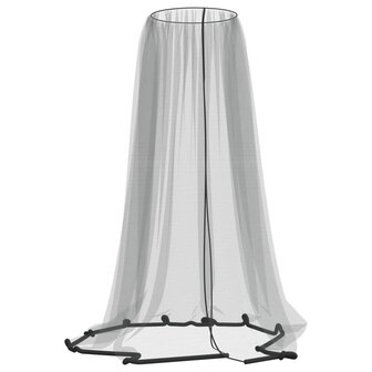 Klamboe voor paraplu 220 gaas &Phi;330x250 cm zwart