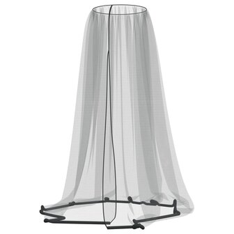 Klamboe voor paraplu 220 gaas &Phi;330x250 cm zwart