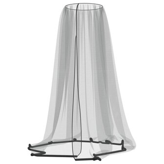 Klamboe voor paraplu 220 gaas &Phi;300x230 cm zwart