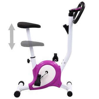 Hometrainer met bandweerstand paars