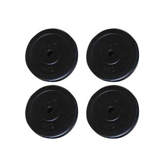 Halterschijven 4 st 20 kg