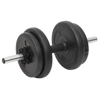 Halterset met gewichten curl 60 kg