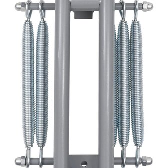 Buikspiertrainer L-vormig met elastische koorden