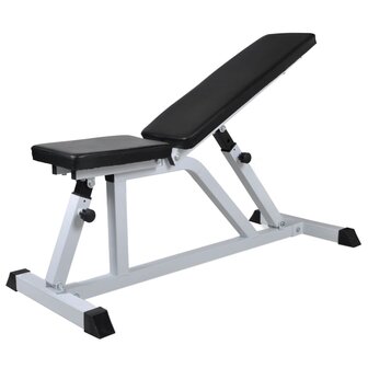 Trainingsbank met halterset 60,5 kg