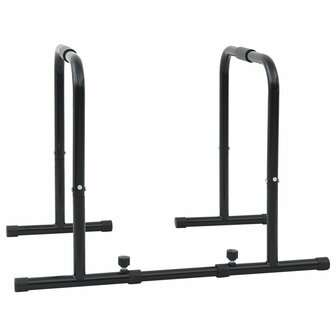 Dipsbar met Verstelbare Lengte, 120 kg Capaciteit, 96-117x67x75 cm Staal