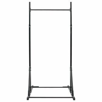 Pull-Up Bar Station met Push-Up Handvatten 150 kg Verstelbaar
