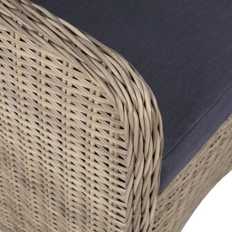11-delige Tuinset poly rattan bruin