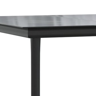7-delige Tuinset met kussens poly rattan grijs