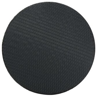 5-delige Tuinbarset met kussens poly rattan zwart