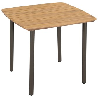 3-delige Tuinset poly rattan bruin