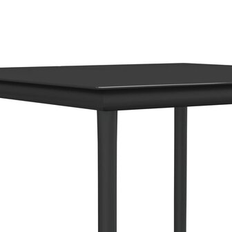 3-delige Tuinset met kussens poly rattan en staal
