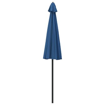 Parasol met aluminium paal 270 cm azuurblauw