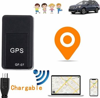 GPS Tracker Gf07 Sterke Magnetische Auto Voertuig Tracking Anti-Verloren Anti-Diefstal Apparaat Mini Draagbare Precieze Positionering Gps Locator