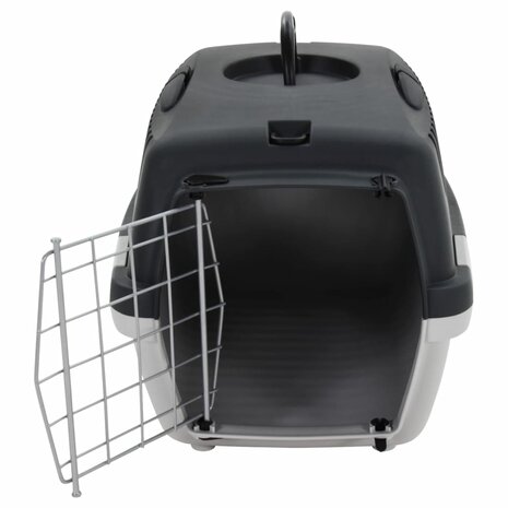 Reismand Polypropeen Grijs En Zwart 48 x 32 x 31 cm