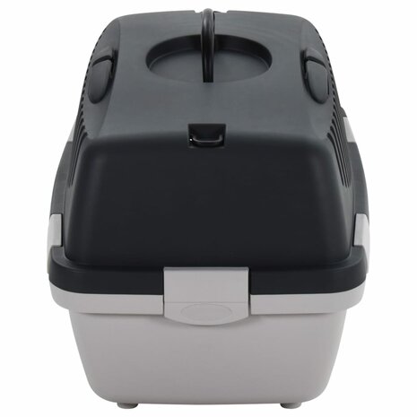 Reismand Polypropeen Grijs En Zwart 48 x 32 x 31 cm