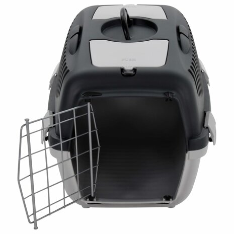 Reismand 55x36x35 cm polypropeen grijs en zwart