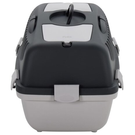 Reismand 55x36x35 cm polypropeen grijs en zwart