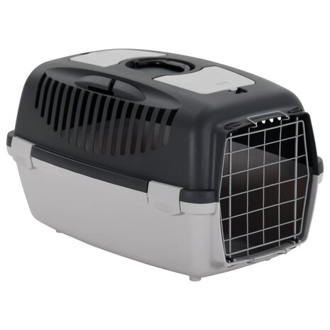 Reismand Polypropeen Grijs En Zwart 61 x 40 x 38 cm