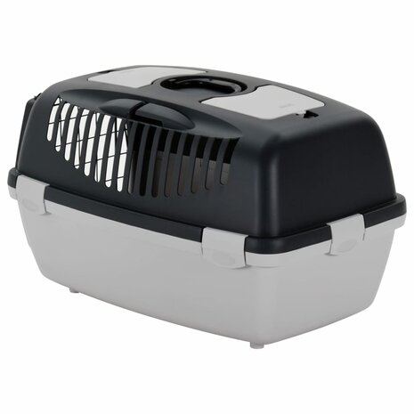 Reismand Polypropeen Grijs En Zwart 61 x 40 x 38 cm