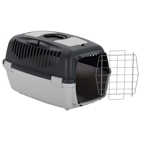 Reismand Polypropeen Grijs En Zwart 61 x 40 x 38 cm