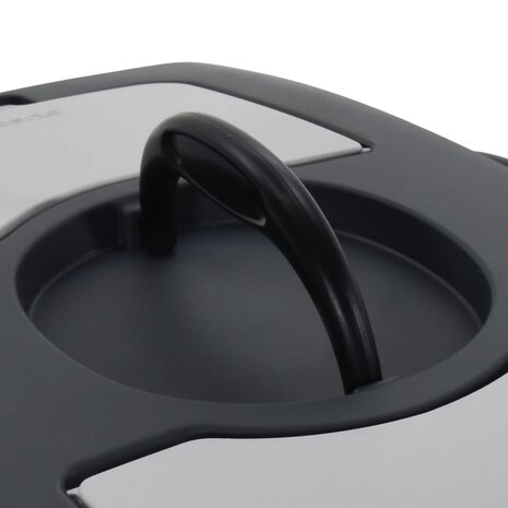 Reismand Polypropeen Grijs En Zwart 61 x 40 x 38 cm