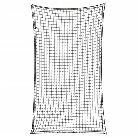 Aanhangwagennet Elastisch Touw 6X3,5 M Polypropeen 1 6 x 3.5 m Zwart