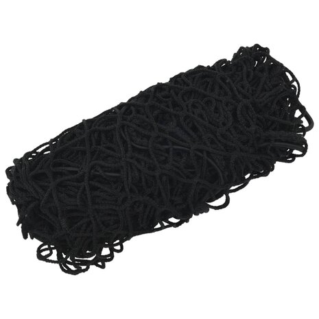 Aanhangwagennet elastisch touw 4x2,5 m polypropeen zwart