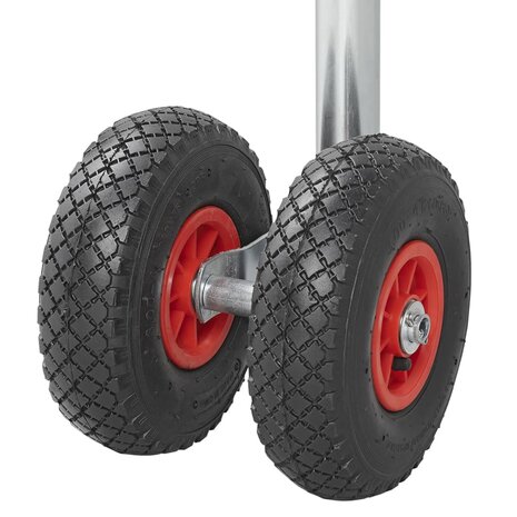 Neuswiel plastic met luchtband 26 x 8,5 cm 341508