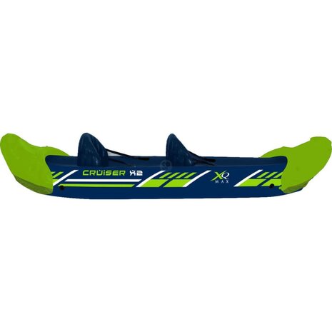 Kajak Cruiser X2 308x91x51 cm blauw en groen