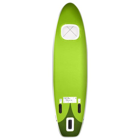 Stand Up Paddleboardset opblaasbaar 330x76x10 cm groen