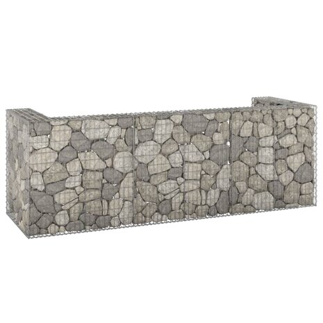 Schanskorf voor containers 325x100x110 cm gegalvaniseerd staal
