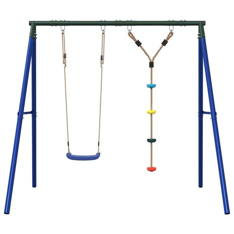 Schommelset met schommel en klimtouw met schijven