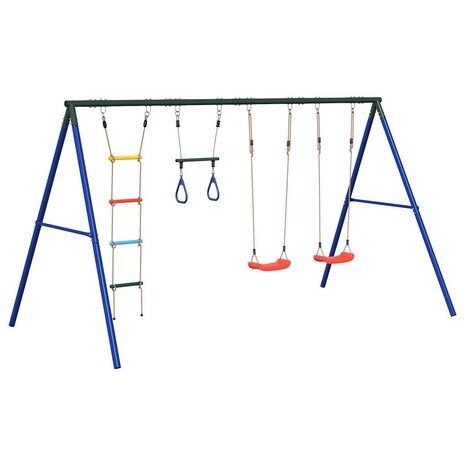 Schommelset met schommels, trapeze en ladder