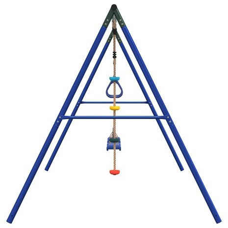 Schommelset met schommels, trapeze en klimschommel met schijven