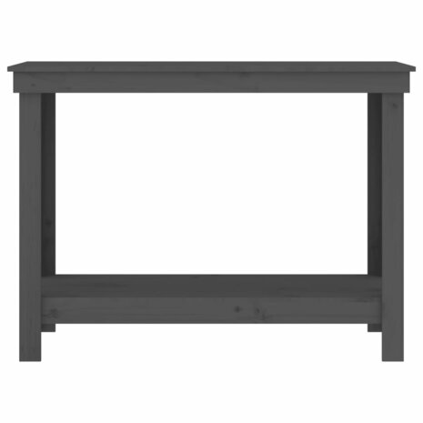 Werkbank 110x50x80 cm massief grenenhout grijs
