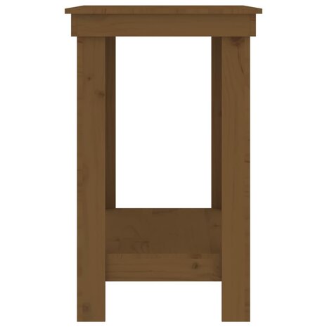 Werkbank 80x50x80 cm massief grenenhout honingbruin