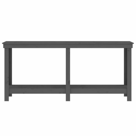 Werkbank 180x50x80 cm massief grenenhout grijs
