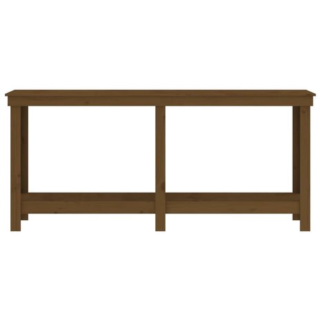 Werkbank 180x50x80 cm massief grenenhout honingbruin