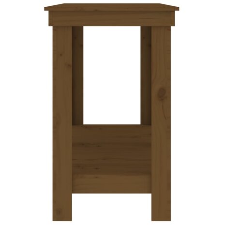 Werkbank 180x50x80 cm massief grenenhout honingbruin